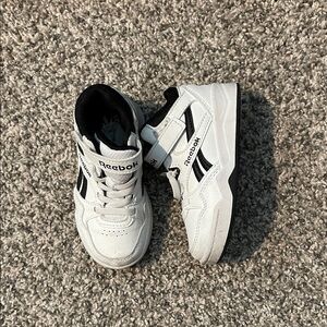 Reebok Kids Black and White Sneakers